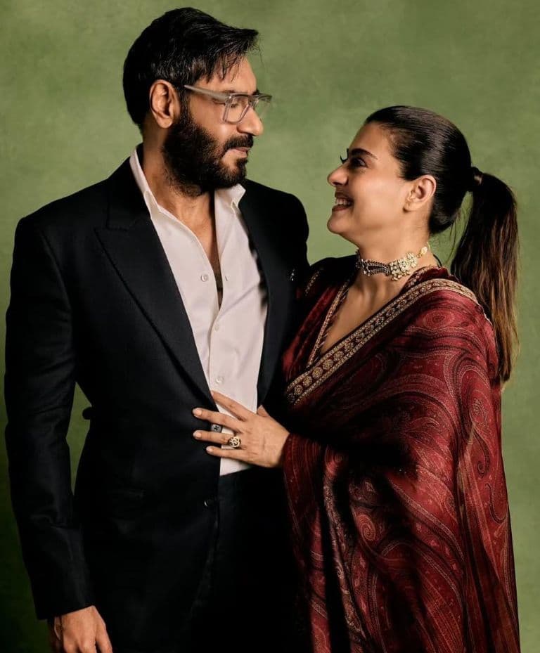 Kajol Calls Herself and Ajay Devgn ‘Deserving a Medal and Trophy’ in Fun Social Media Post