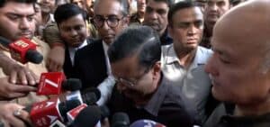 Arvind Kejriwal Weeps After Being Discharged in Delhi Excise Policy Case