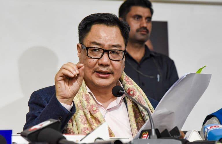 Kiren Rijiju Alleges Congress MPs Misbehaved with Speaker Om Birla, Calls Incident “Unprecedented”