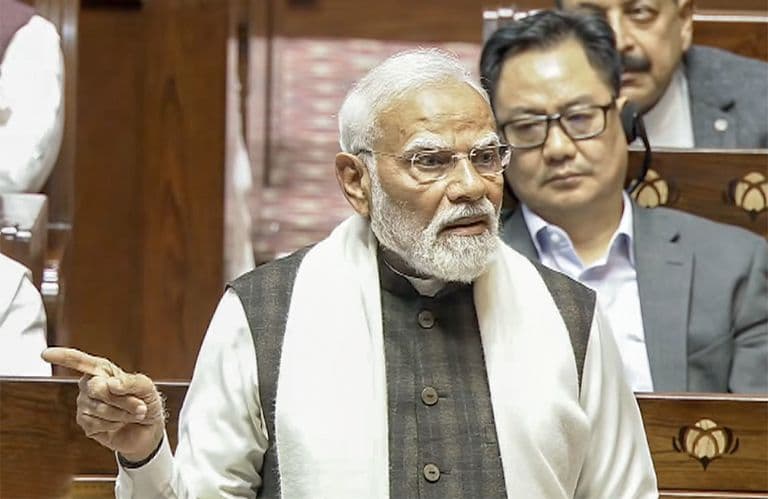 PM Modi Criticises Congress for ‘Traitor’ Remark, Commends Sadanand Master’s Lok Sabha Debut