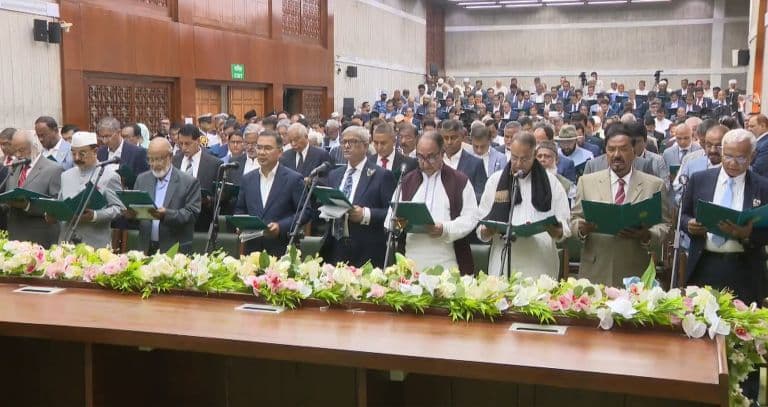 Bangladesh: BNP MPs Take Oath, Bypass Constitution Reform Council Pledge