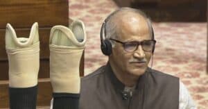 Rajya Sabha Erupts as Sadanandan Master Recalls 1994 Politically Motivated Attack, Displays Prosthetics