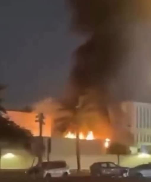 Drone Strike Near US Consulate in Dubai Sparks Fire as Iran’s Attacks on American Diplomatic Missions Escalate
