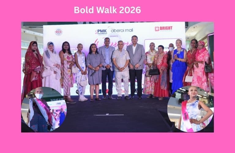 Bold Walk: Cancer Awareness Event Held in Mumbai