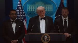 Donald Trump Calls Presidency “Dangerous Profession” After Gunman Stopped Near WHCD Event