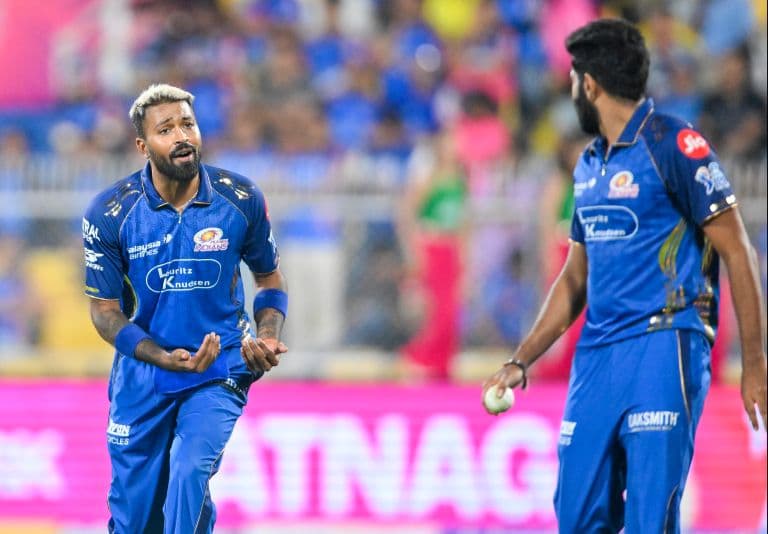 Hardik Pandya Blames MI Bowlers After RR’s Blazing Start in Rain-Hit IPL 2026 Clash