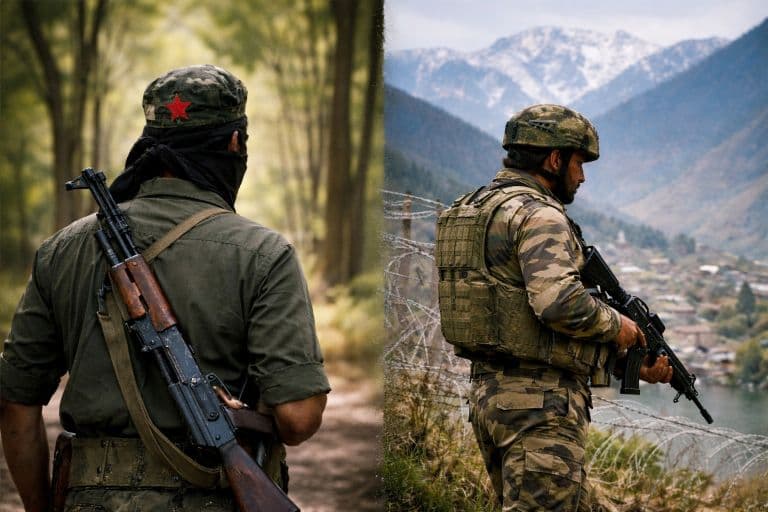 Left Wing Extremism and J&K Militancy Decline Sharply in India Over Past 12 Years: Report
