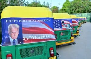 Freedom250 Celebrations Begin in India: US Ambassador Sergio Gor Unveils Trump-Themed Auto-Rickshaws in Delhi