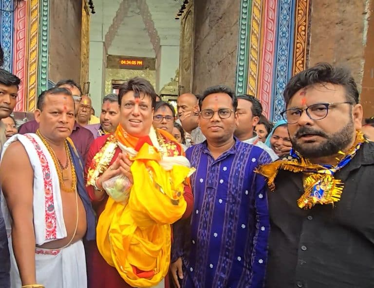 Govinda Visits Jagannath Temple in Puri | Seeks Lord Jagannath’s Blessings | Viral Video