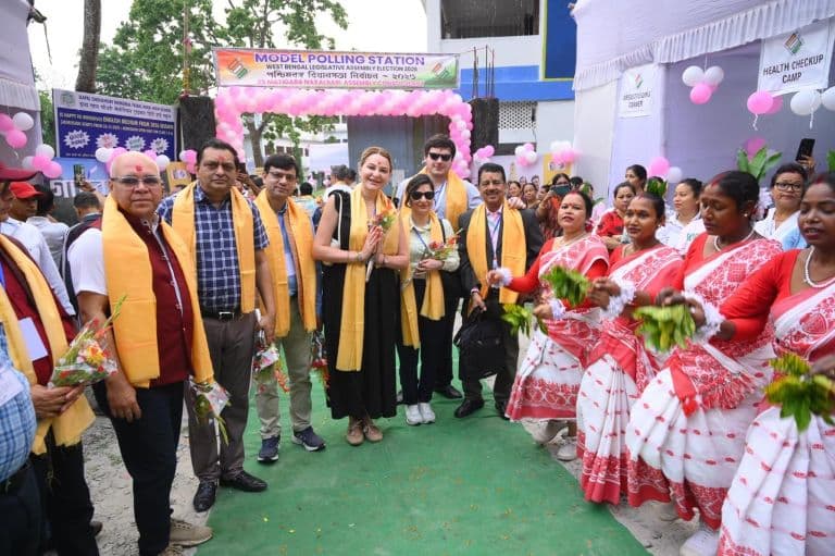 West Bengal Polls: International Delegates Observe Voting Process in Darjeeling as Phase 1 Voting Begins