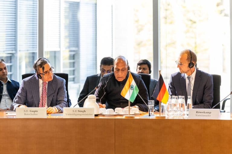 Rajnath Singh Invites German Defence Industry to Co-Create Under Aatmanirbhar Bharat Initiative