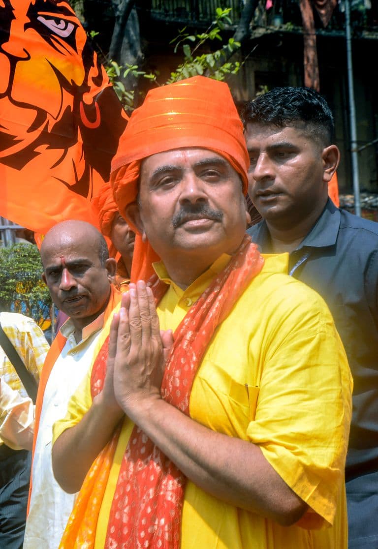 Suvendu Adhikari Alleges Police Surveillance During Bhabanipur Campaign Against Mamata Banerjee