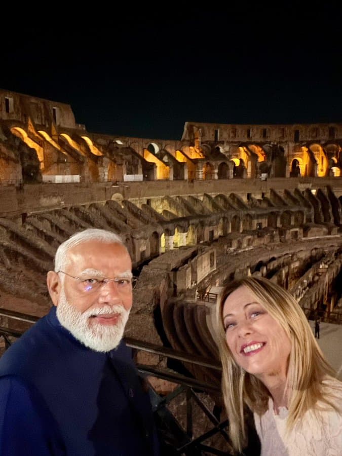 Giorgia Meloni Welcomes PM Narendra Modi to Italy on Final Leg of Five-Nation Tour