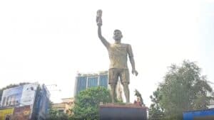 TMC Leader’s Giant Lionel Messi Statue is Now Symbol of Mamata Banerjee’s Party’s Fall in West Bengal
