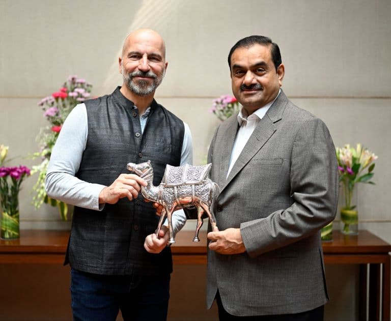 Uber To Set Up First India Data Centre With Adani Group, Says CEO Dara Khosrowshahi