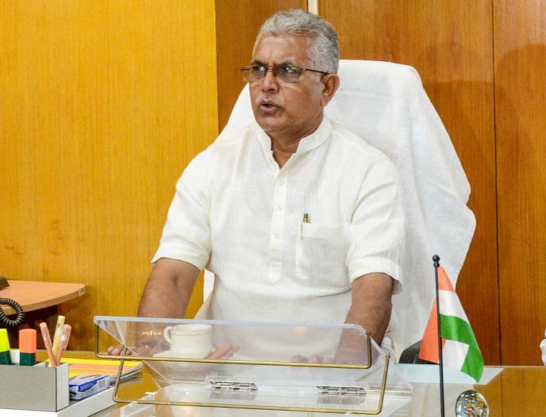 Dilip Ghosh Warns Action After FIR Against TMC MP Abhishek Banerjee Over Campaign Remarks
