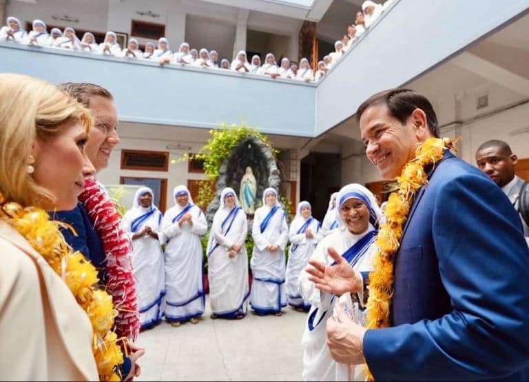 US Envoy Sergio Gor Highlights Shared Humanitarian Values During Rubio's Kolkata Visit to Missionaries of Charity