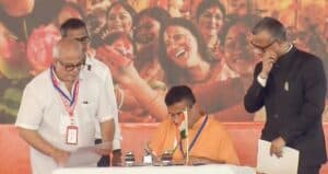 Suvendu Adhikari Takes Oath as Chief Minister, BJP Forms First Government in West Bengal