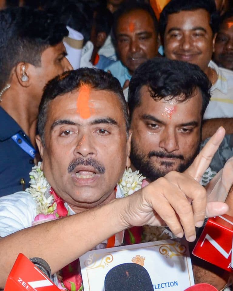 Shun TMC-Style Post-Poll Violence: Suvendu Adhikari to BJP Workers
