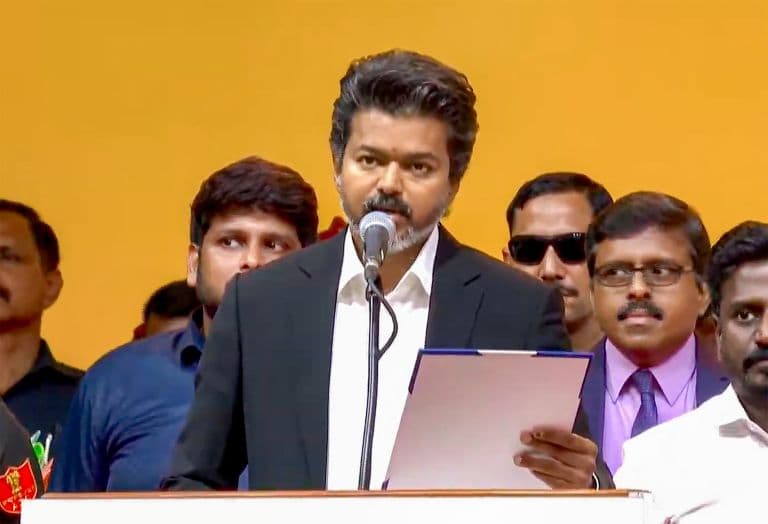 C. Joseph Vijay Sworn in as Tamil Nadu CM, Marking Historic Political Shift in State
