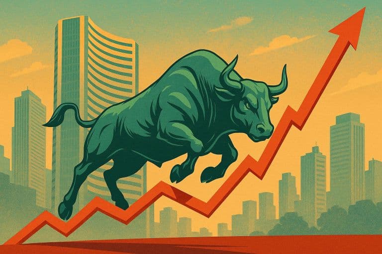 Sensex, Nifty Close Higher on Late Buying in PSU Banks and Auto Stocks