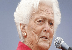 Former US first lady in hospital