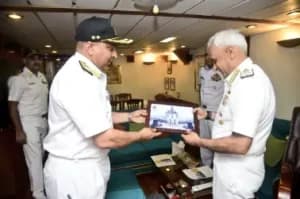 Admiral Sunil Lanba Retir