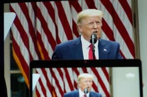 Trump drops election delay idea targets postal voting