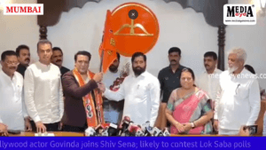Bollywood actor Govinda joins Shiv Sena in the presence of Maharashtra CM Eknath Shinde