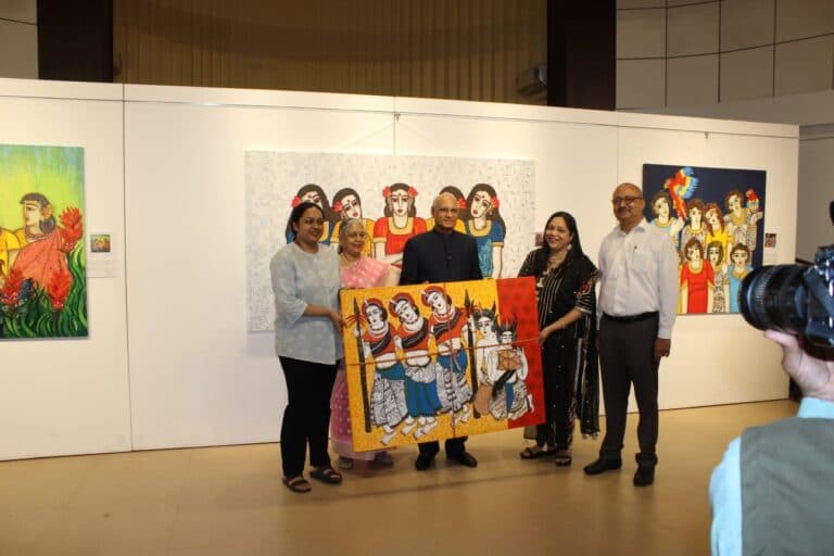 Mumbai’s Jehangir Art Gallery Exhibits Works of a Promising Chhattisgarh Artist
