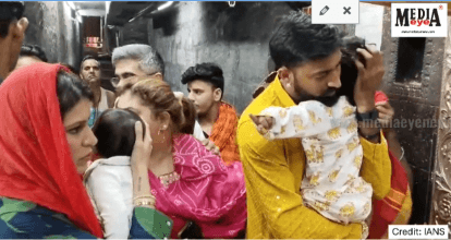 Cricketer Krunal Pandya, Family Visit Mahakaleshwar Temple in Ujjain