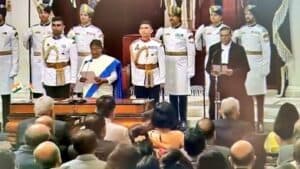 President Droupadi Administers Oath of Office to Justice Sanjiv Khanna As 51st Chief Justice of India