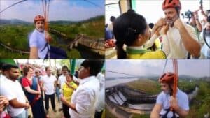 Rahul Gandhi Seen in Video Promoting Disaster-Affected Wayanad as Tourist Destination Ahead of Lok Sabha Poll That Sister Priyanka is Contesting