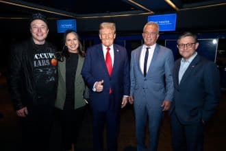 Trump’s First Outing to New York’s Madison Sq Garden Since Winning Election