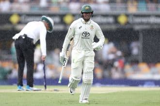 Border-Gavaskar Trophy, 3rd Test: First Day Play At The Gabba Cancelled Due to Persistent Rain