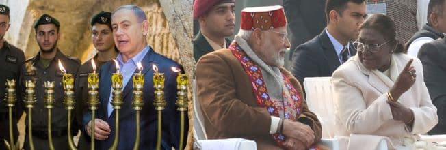 PM Modi, President Murmu Extend Greetings to Israeli Counterparts on the Festival of Hanukkah