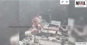 First Snowfall at Mata Vaishno Devi