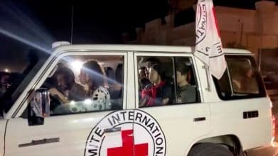Gaza Ceasefire Deal: Hamas Transfers First Three Hostages to Red Cross