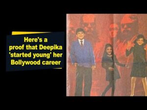 Here a proof that Deepika started young her Bollywood career