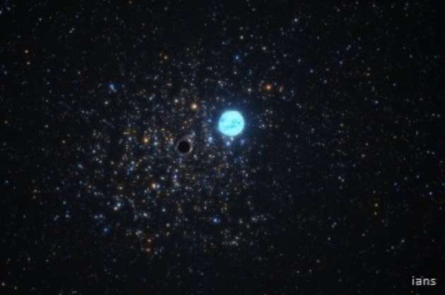 Astronomers spot black hole outside Milky Way galaxy