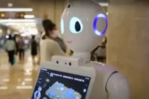 robot in china hospital