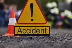 Dumper collides with SUV