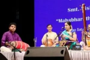 Vishaka Hari performs at