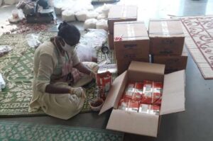 Not everybody is receiving food  ration in Noida