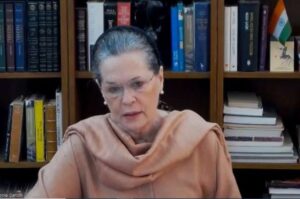 Give free ration to poor till Sept  Sonia urges Modi