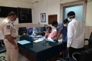 Corona patient s relative attacks doctor at Hyderabad hospital