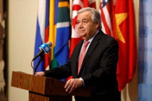 Now is  not a time to cut  funding to WHO   UN chief to Trump
