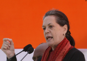 Modi behaving as if he is already PM: Sonia
