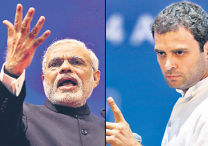 Modi takes dig at Rahul, says Mamata blind in lust for power