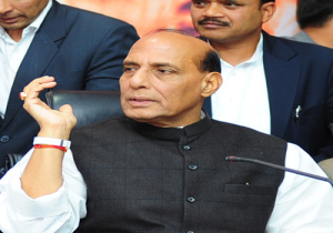 Highest turnout reflection of people wanting change: Rajnath Singh